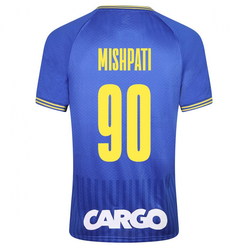 Criança Camisola Roi Mishpati #90 Azul Alternativa 2023/24 Camisa