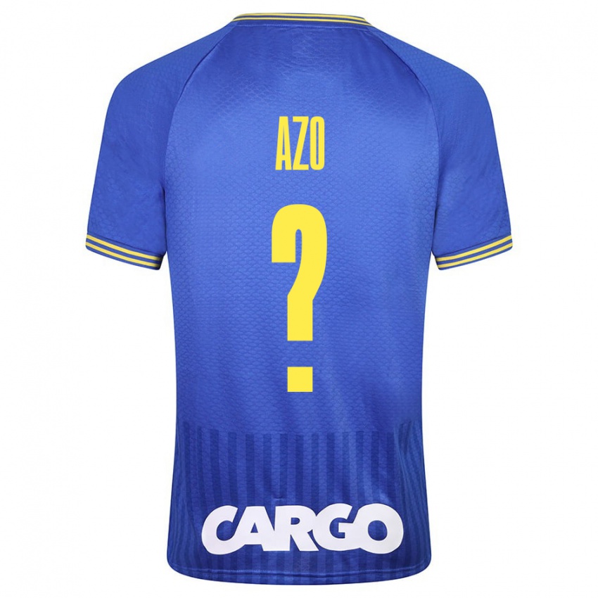 Criança Camisola Ori Azo #0 Azul Alternativa 2023/24 Camisa