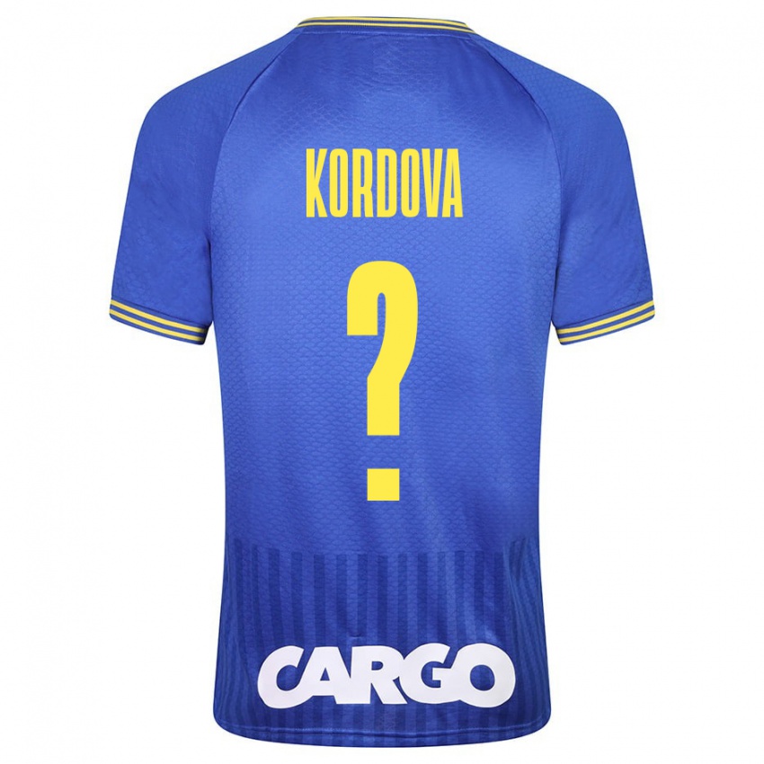 Criança Camisola Adir Kordova #0 Azul Alternativa 2023/24 Camisa