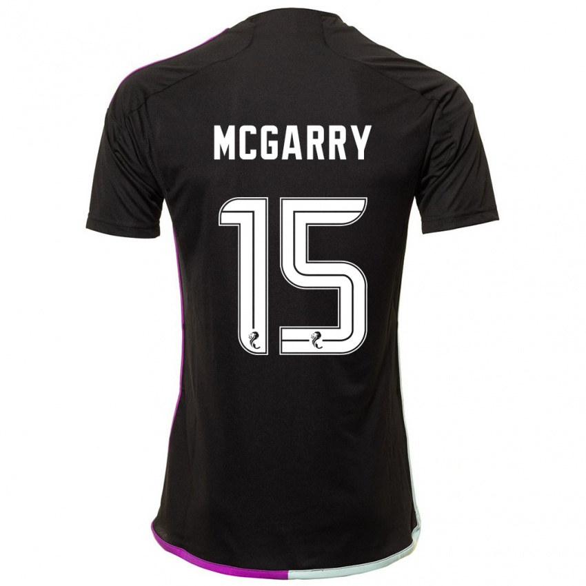 Criança Camisola James Mcgarry #15 Preto Alternativa 2023/24 Camisa