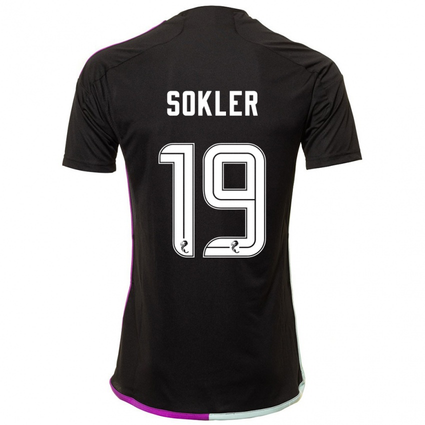 Criança Camisola Ester Sokler #19 Preto Alternativa 2023/24 Camisa