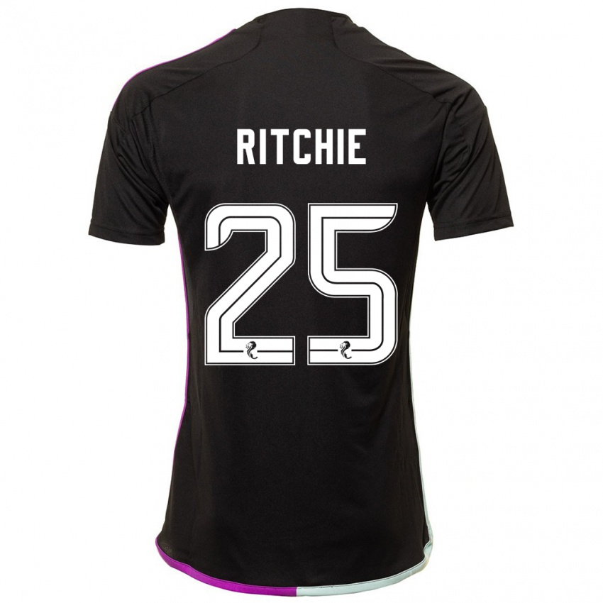 Criança Camisola Tom Ritchie #25 Preto Alternativa 2023/24 Camisa