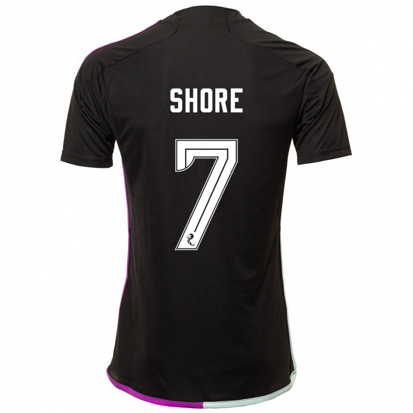 Criança Camisola Eilidh Shore #7 Preto Alternativa 2023/24 Camisa