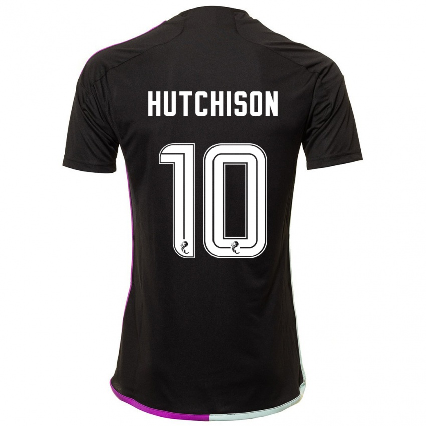 Criança Camisola Bayley Hutchison #10 Preto Alternativa 2023/24 Camisa