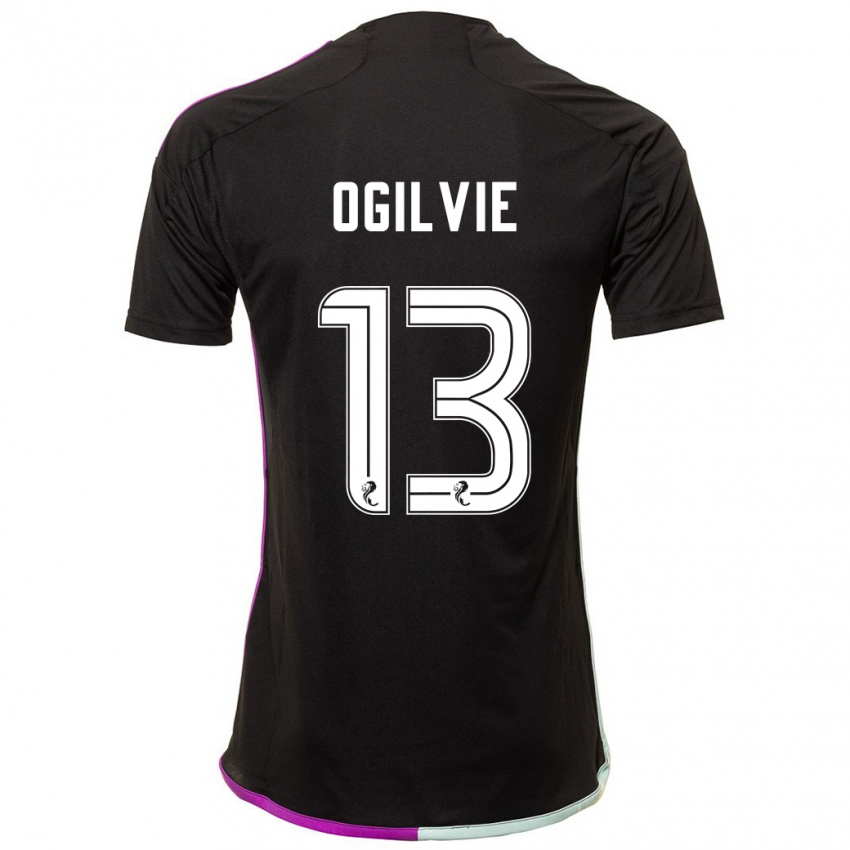 Criança Camisola Francesca Ogilvie #13 Preto Alternativa 2023/24 Camisa