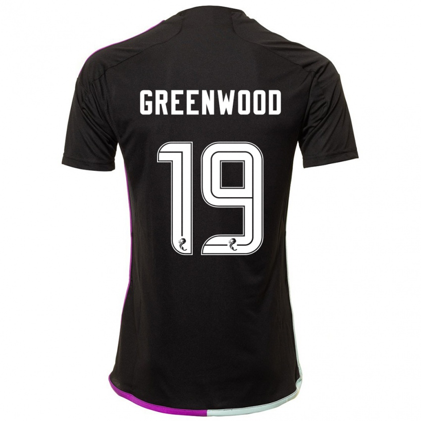 Criança Camisola Brodie Greenwood #19 Preto Alternativa 2023/24 Camisa