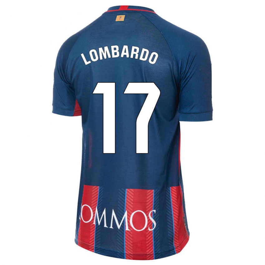 Homem Camisola Enzo Lombardo #17 Marinha Principal 2023/24 Camisa