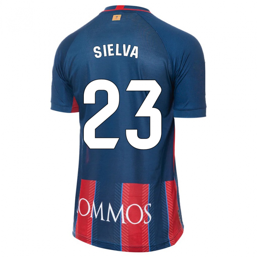 Homem Camisola Óscar Sielva #23 Marinha Principal 2023/24 Camisa