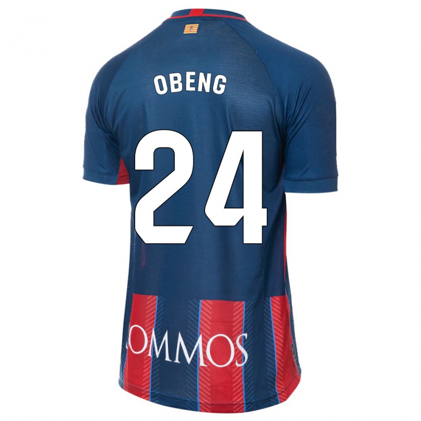 Homem Camisola Samuel Obeng #24 Marinha Principal 2023/24 Camisa