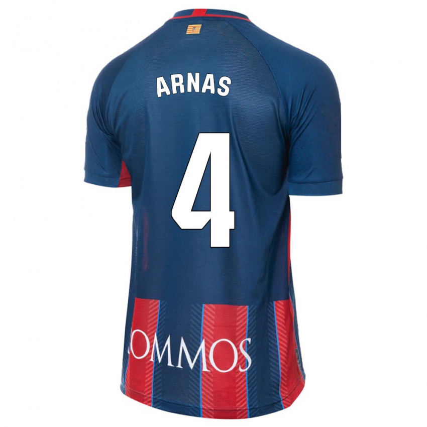 Homem Camisola Iris Arnas #4 Marinha Principal 2023/24 Camisa