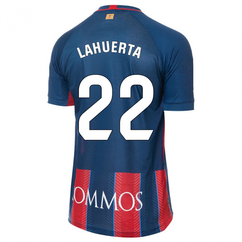 Homem Camisola Gema Lahuerta #22 Marinha Principal 2023/24 Camisa