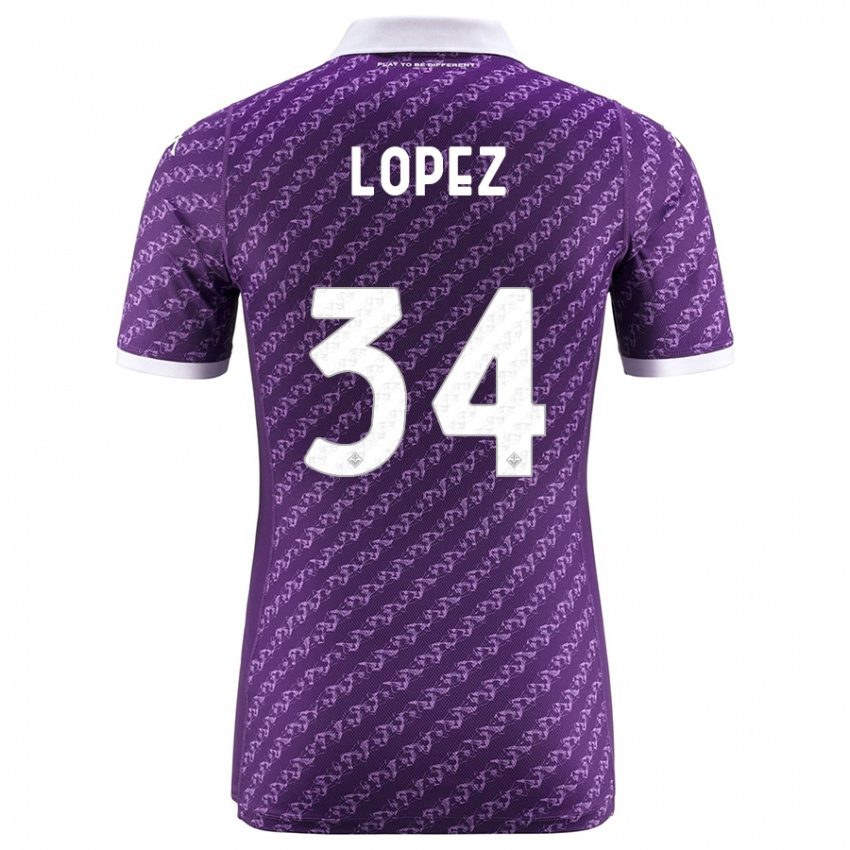 Homem Camisola Lucas López #34 Tolet Principal 2023/24 Camisa