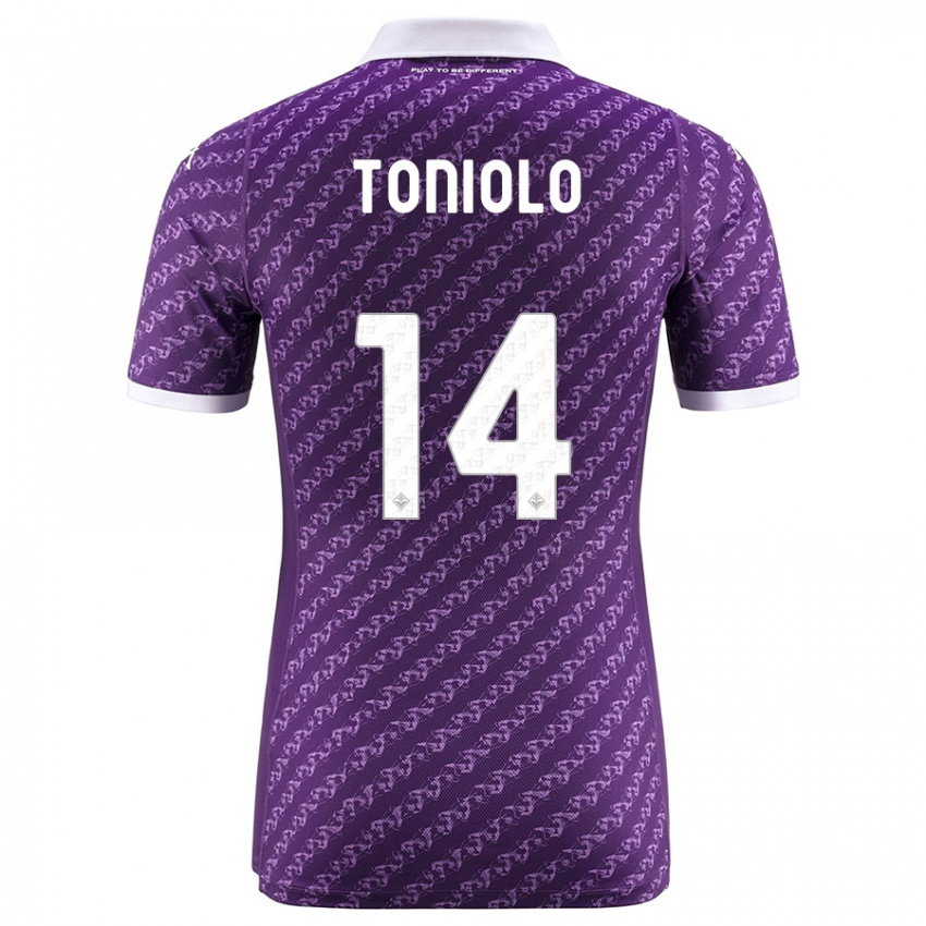 Homem Camisola Martina Toniolo #14 Tolet Principal 2023/24 Camisa