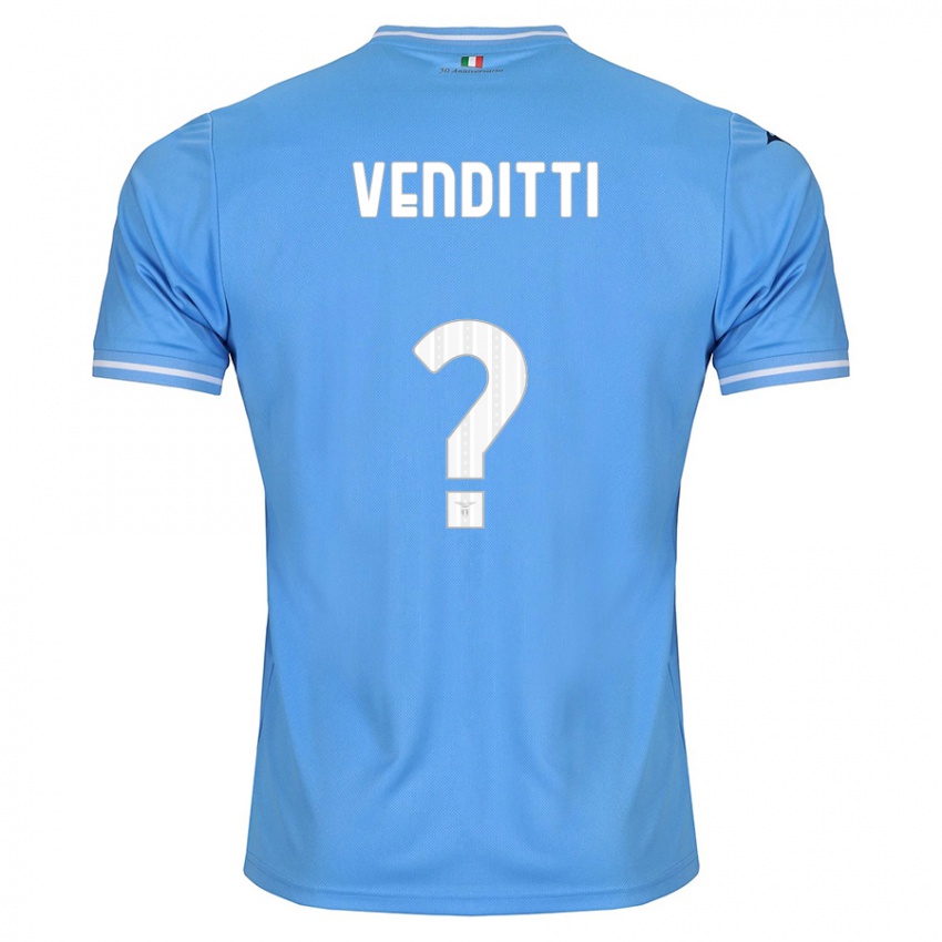 Homem Camisola Pietro Venditti #0 Azul Principal 2023/24 Camisa