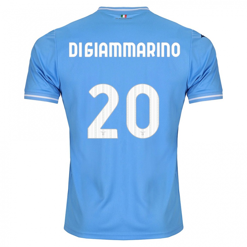 Homem Camisola Virginia Di Giammarino #20 Azul Principal 2023/24 Camisa