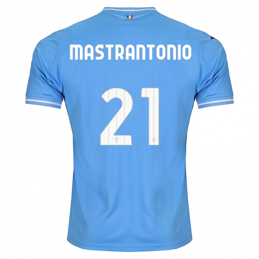 Homem Camisola Ella Mastrantonio #21 Azul Principal 2023/24 Camisa