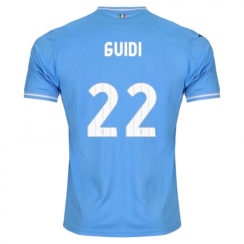 Homem Camisola Emma Guidi #22 Azul Principal 2023/24 Camisa