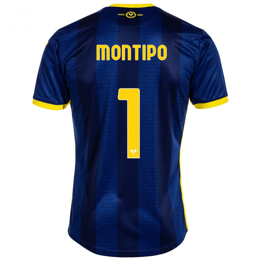 Homem Camisola Lorenzo Montipò #1 Marinha Principal 2023/24 Camisa