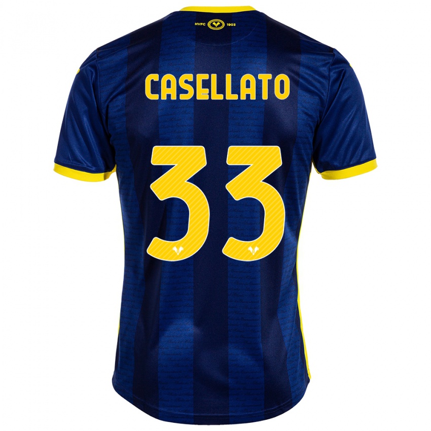 Homem Camisola Elisa Casellato #33 Marinha Principal 2023/24 Camisa