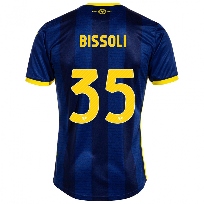 Homem Camisola Noemí Bissoli #35 Marinha Principal 2023/24 Camisa