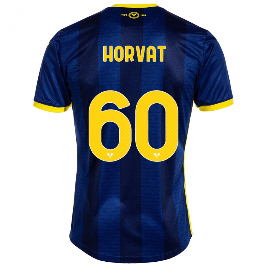 Homem Camisola Mihaela Horvat #60 Marinha Principal 2023/24 Camisa