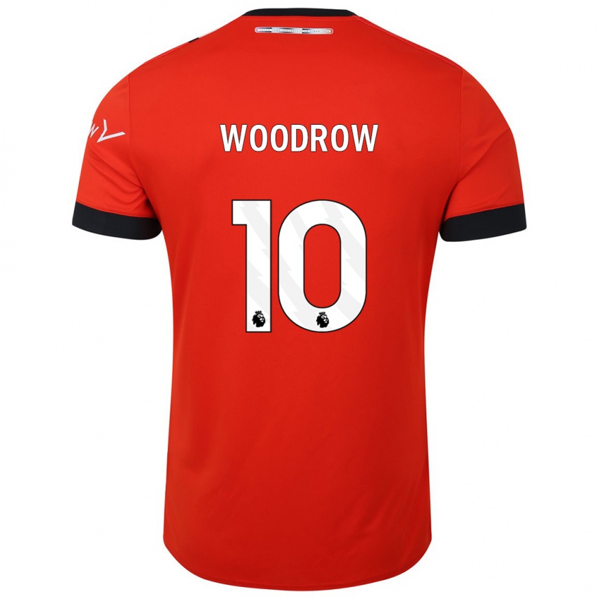 Homem Camisola Cauley Woodrow #10 Vermelho Principal 2023/24 Camisa