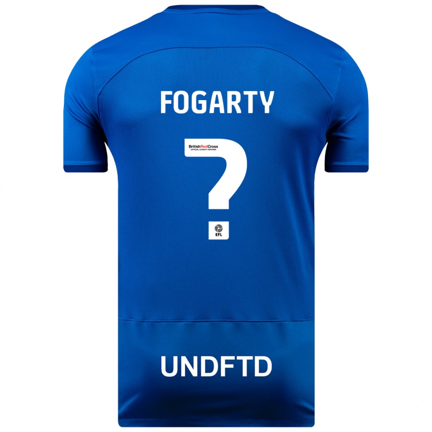 Homem Camisola Tom Fogarty #0 Azul Principal 2023/24 Camisa