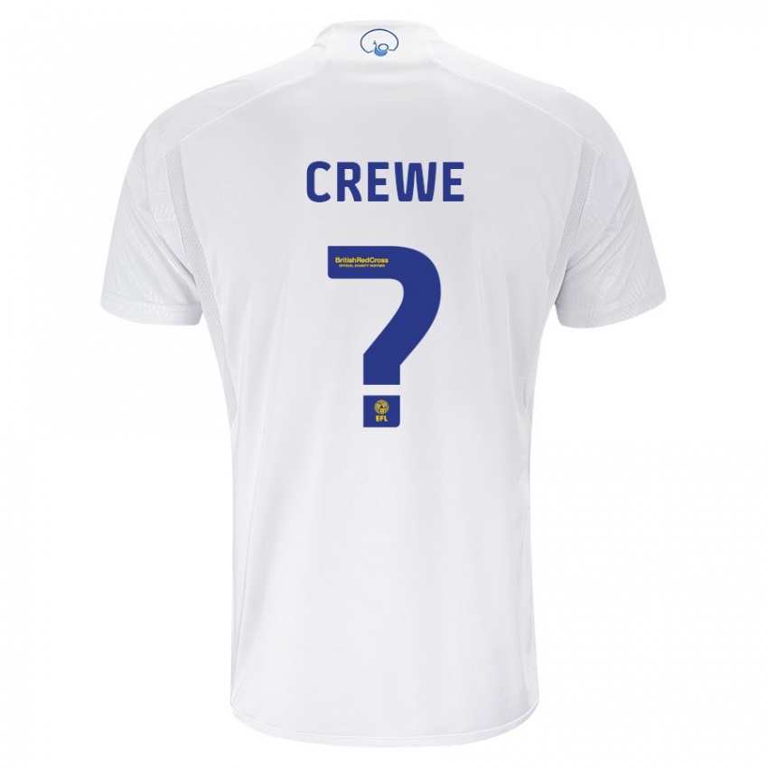 Homem Camisola Charlie Crewe #0 Branco Principal 2023/24 Camisa