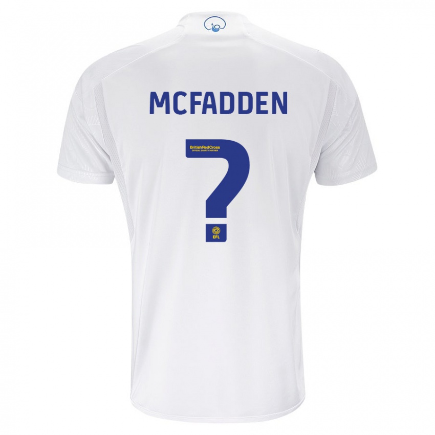 Homem Camisola Max Mcfadden #0 Branco Principal 2023/24 Camisa