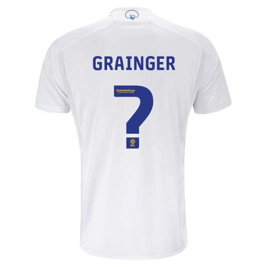 Homem Camisola Owen Grainger #0 Branco Principal 2023/24 Camisa