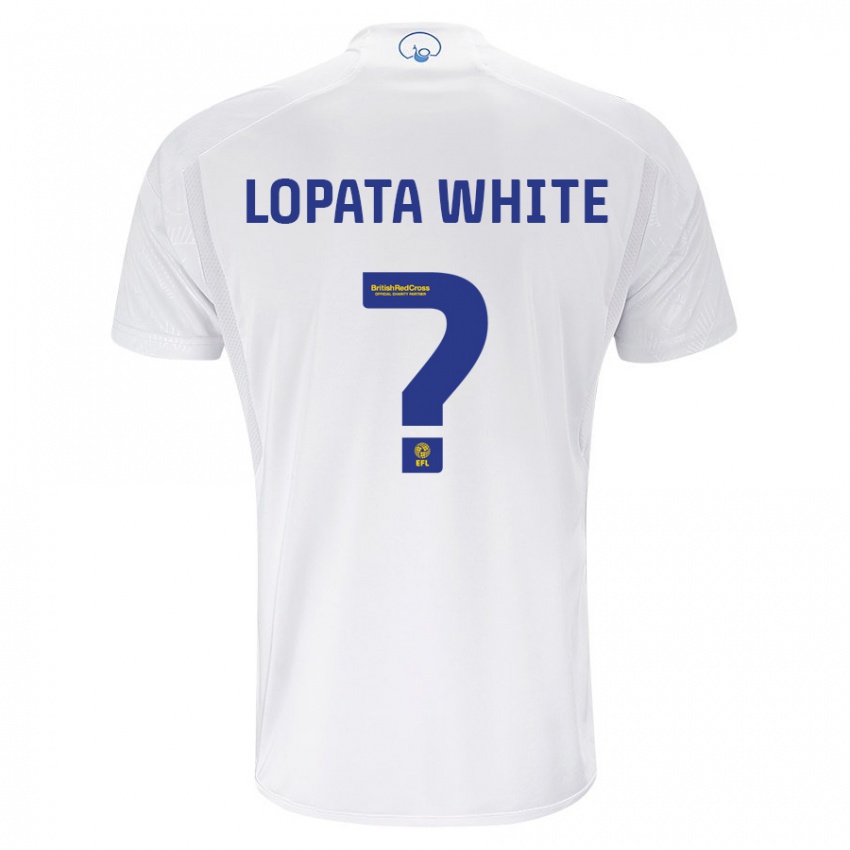 Homem Camisola Reuben Lopata-White #0 Branco Principal 2023/24 Camisa