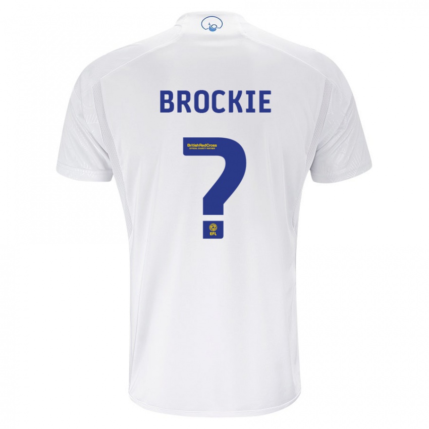 Homem Camisola Devon Brockie #0 Branco Principal 2023/24 Camisa