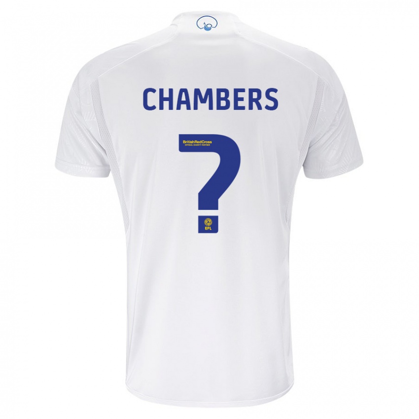 Homem Camisola Sam Chambers #0 Branco Principal 2023/24 Camisa