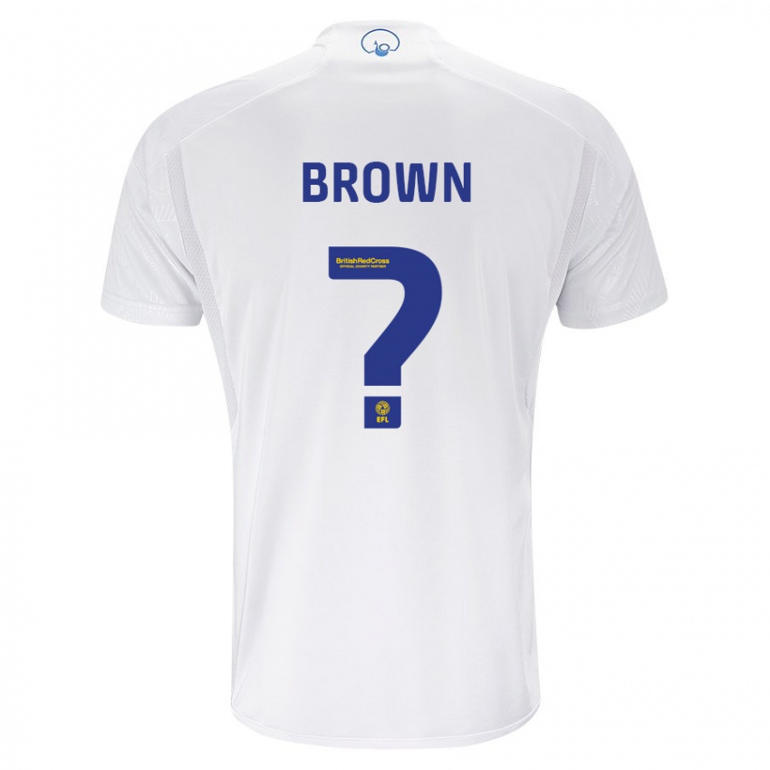 Homem Camisola Lleyton Brown #0 Branco Principal 2023/24 Camisa