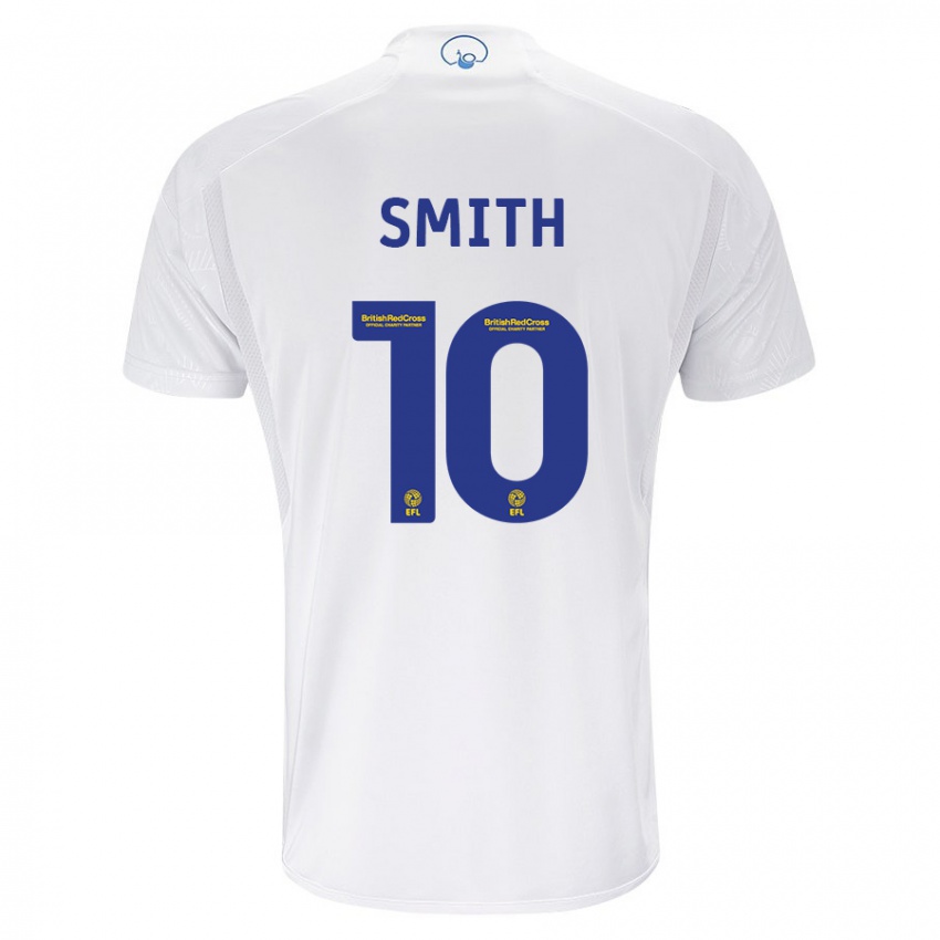 Homem Camisola Kathryn Smith #10 Branco Principal 2023/24 Camisa