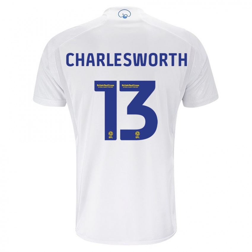 Homem Camisola Millie Robshaw-Charlesworth #13 Branco Principal 2023/24 Camisa