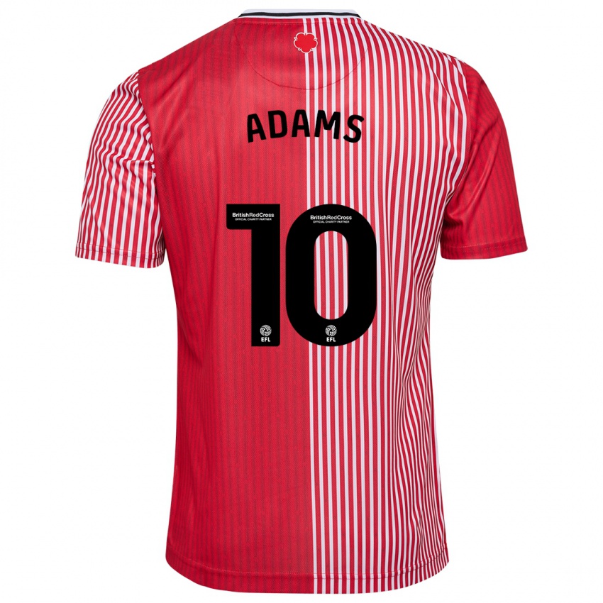 Homem Camisola Che Adams #10 Vermelho Principal 2023/24 Camisa