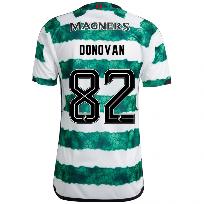Homem Camisola Colby Donovan #82 Verde Principal 2023/24 Camisa