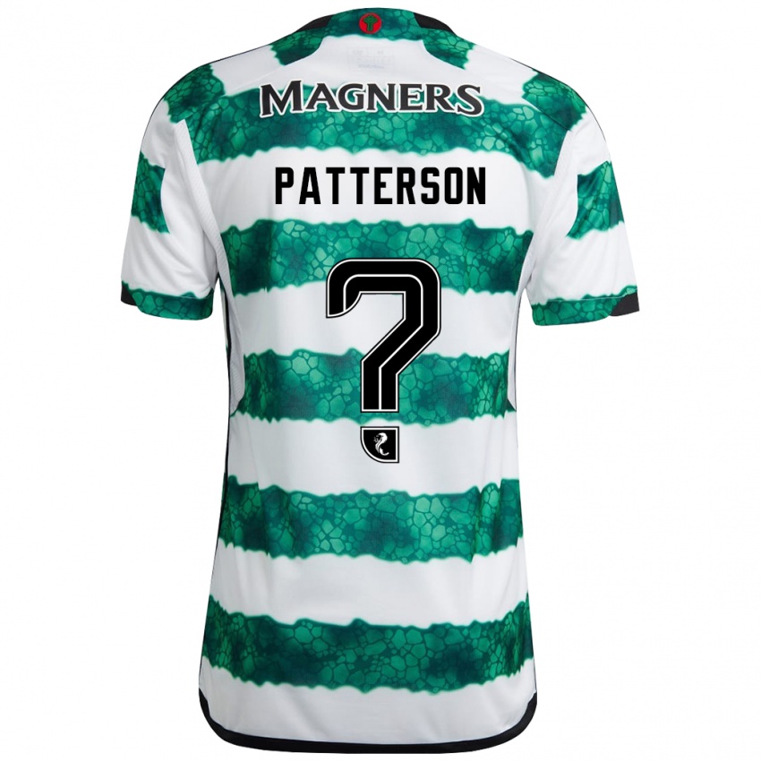 Homem Camisola Cameron Patterson #0 Verde Principal 2023/24 Camisa