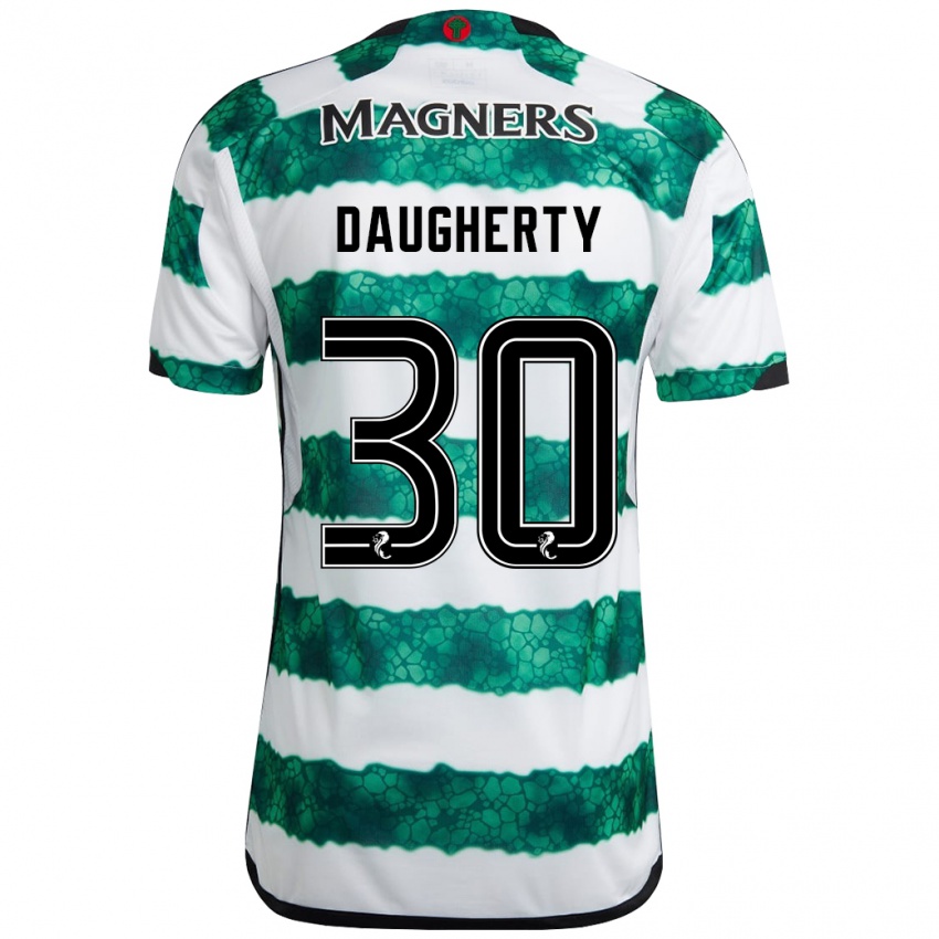 Homem Camisola Kelsey Daugherty #30 Verde Principal 2023/24 Camisa