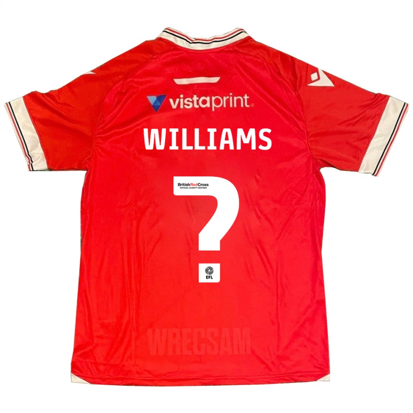 Homem Camisola Sam Williams #0 Vermelho Principal 2023/24 Camisa