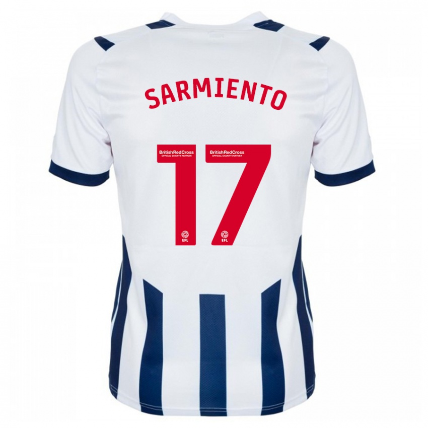 Homem Camisola Jeremy Sarmiento #17 Branco Principal 2023/24 Camisa