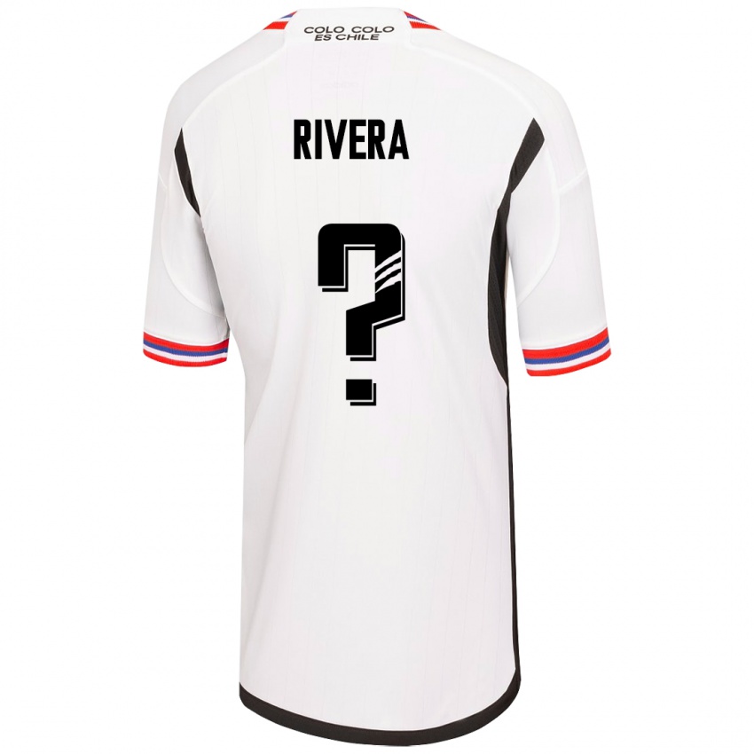 Homem Camisola Francisco Rivera #0 Branco Principal 2023/24 Camisa