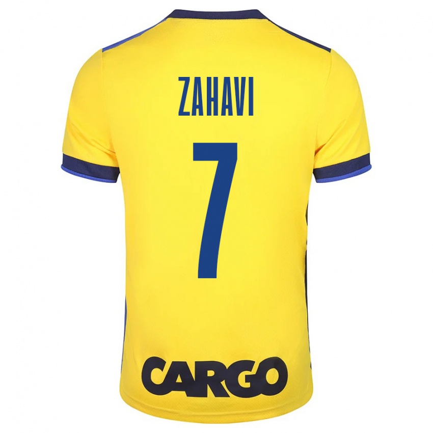 Homem Camisola Eran Zahavi #7 Amarelo Principal 2023/24 Camisa