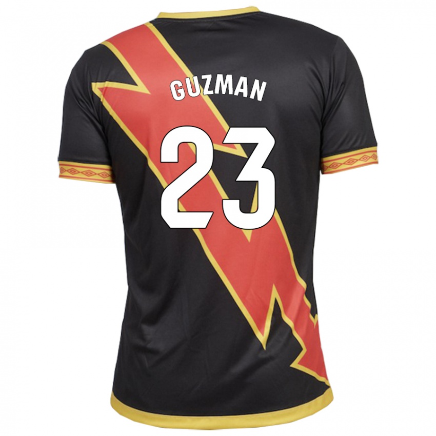 Homem Camisola Miguel Guzmán #23 Preto Alternativa 2023/24 Camisa