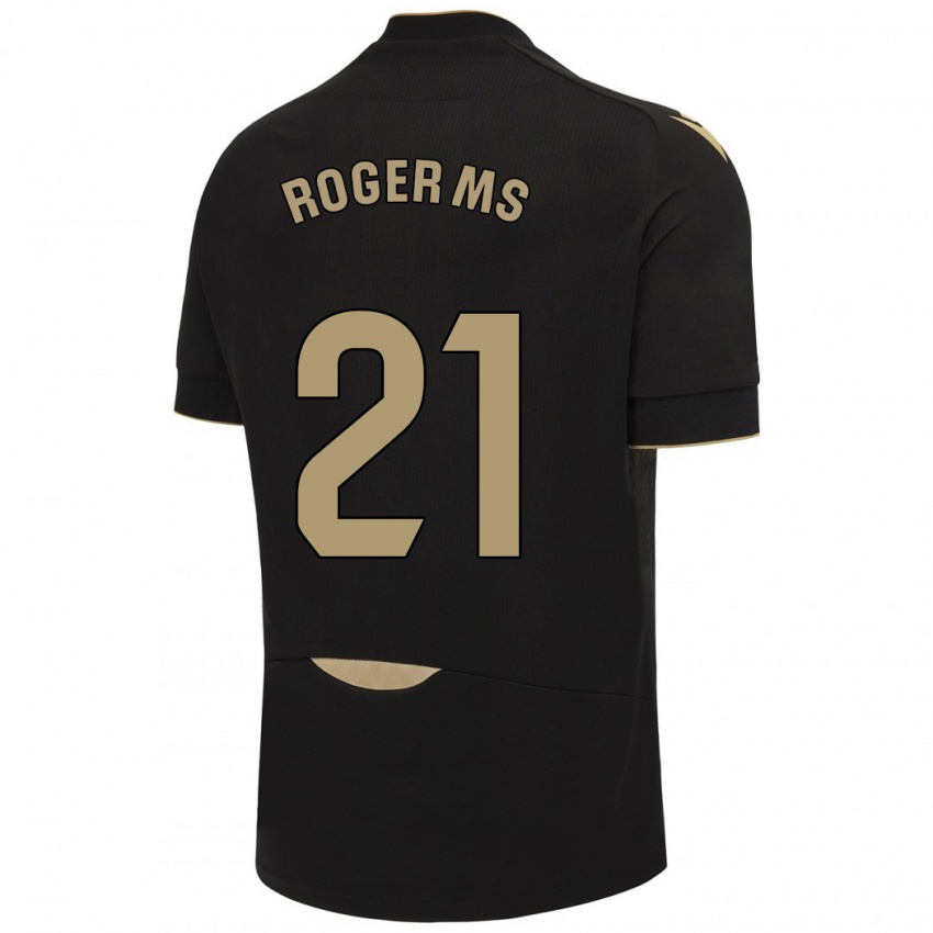 Homem Camisola Roger Martí #21 Preto Alternativa 2023/24 Camisa