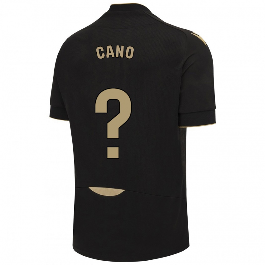 Homem Camisola Rubén Cano #0 Preto Alternativa 2023/24 Camisa