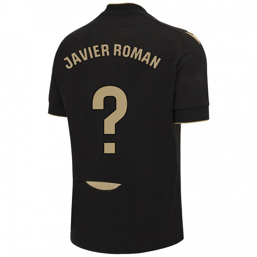 Homem Camisola José Javier Román #0 Preto Alternativa 2023/24 Camisa