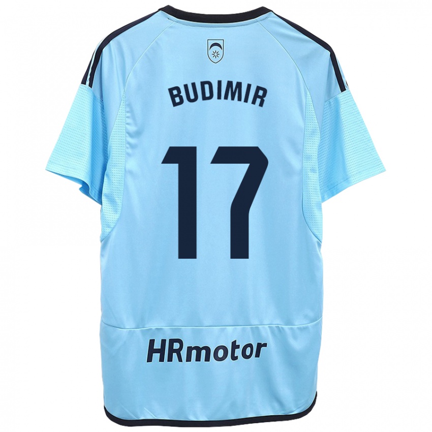 Homem Camisola Ante Budimir #17 Azul Alternativa 2023/24 Camisa