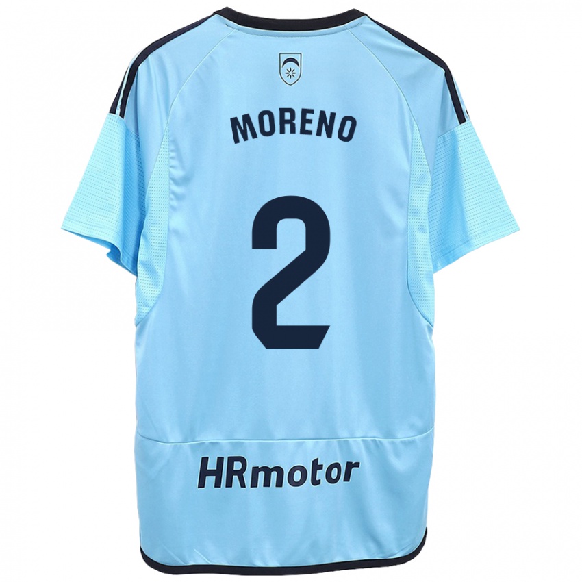 Homem Camisola Jorge Moreno #27 Azul Alternativa 2023/24 Camisa